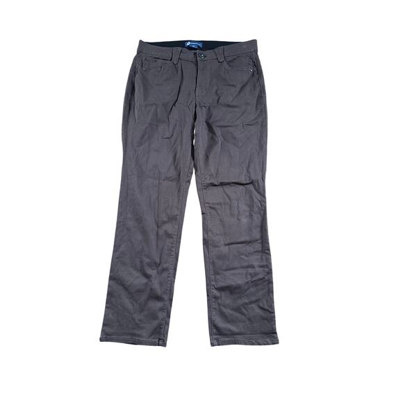 Democracy gray elastic waist pull on pants womens 14 gorpcore normcore grunge - Picture 1 of 8